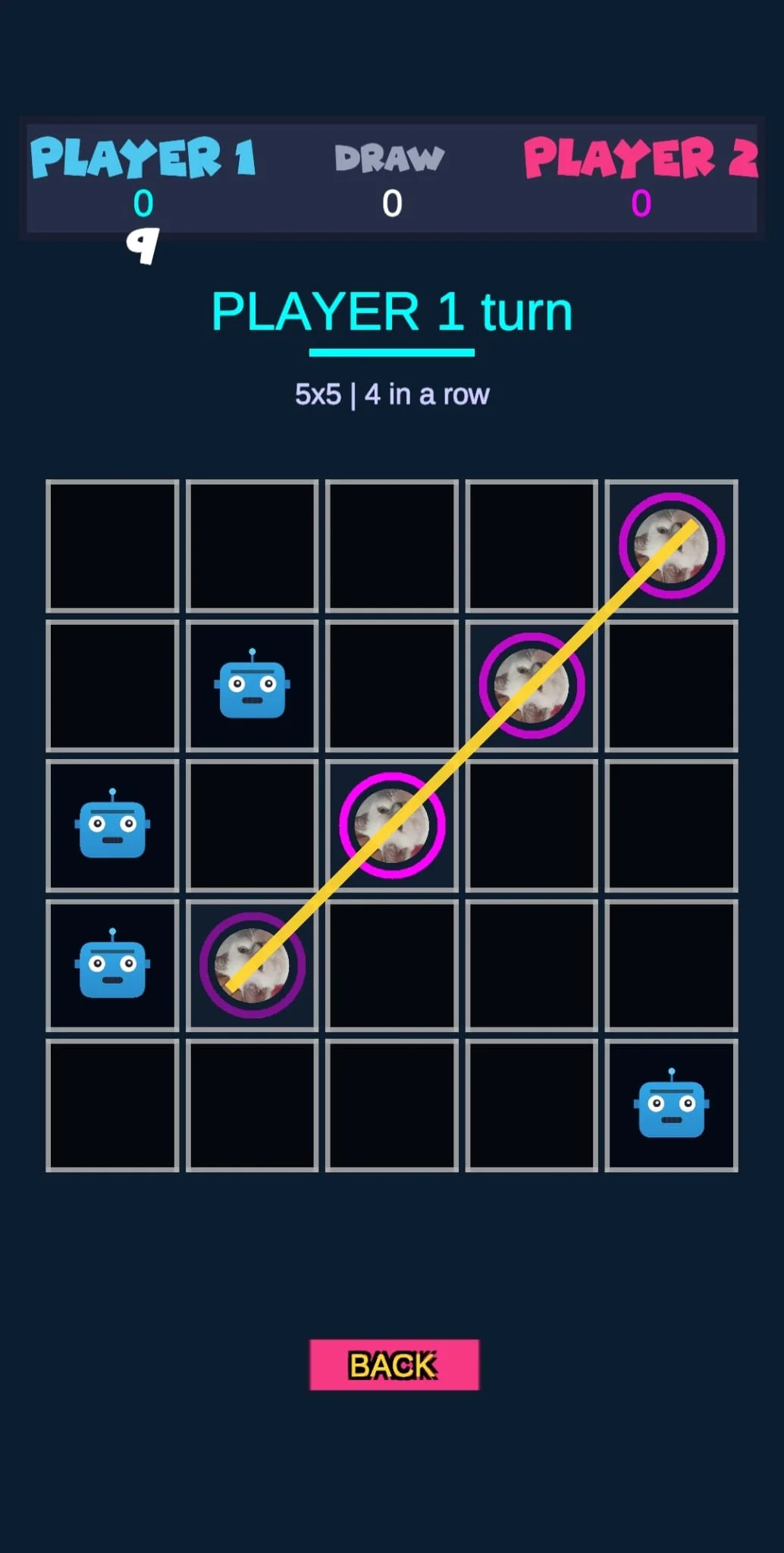 Tic Tac Toe Battle Game - Battle Mode Setup