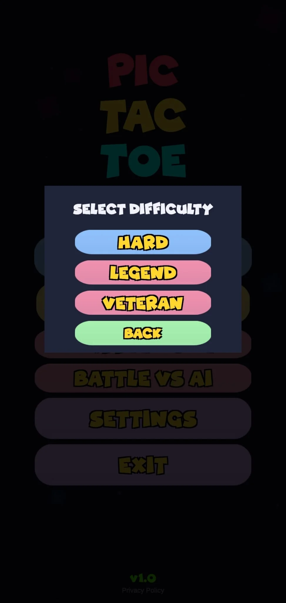 Tic Tac Toe Battle Game - Battle Arena